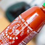 Bottle of Sriracha Sauce, Rooster